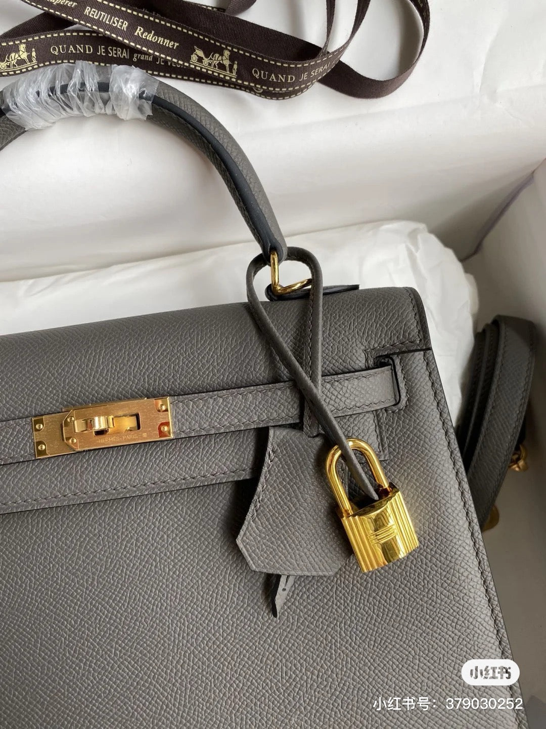 Hermes Kelly 25cm, 8F, Epsom