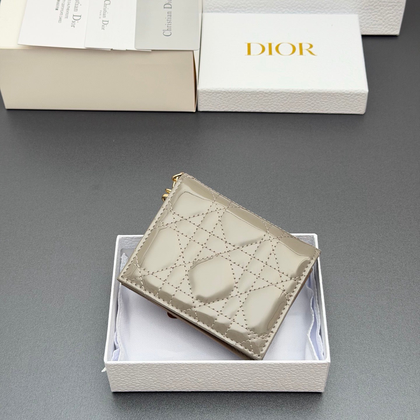 Dior Lady Gardenia Wallet