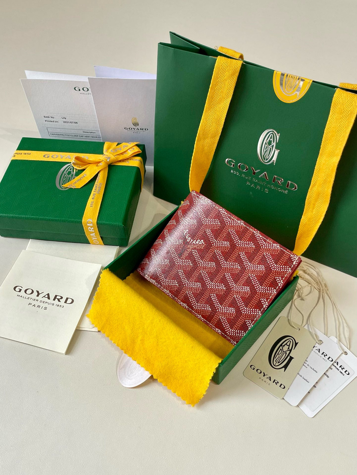 Goyard Victoire Wallet