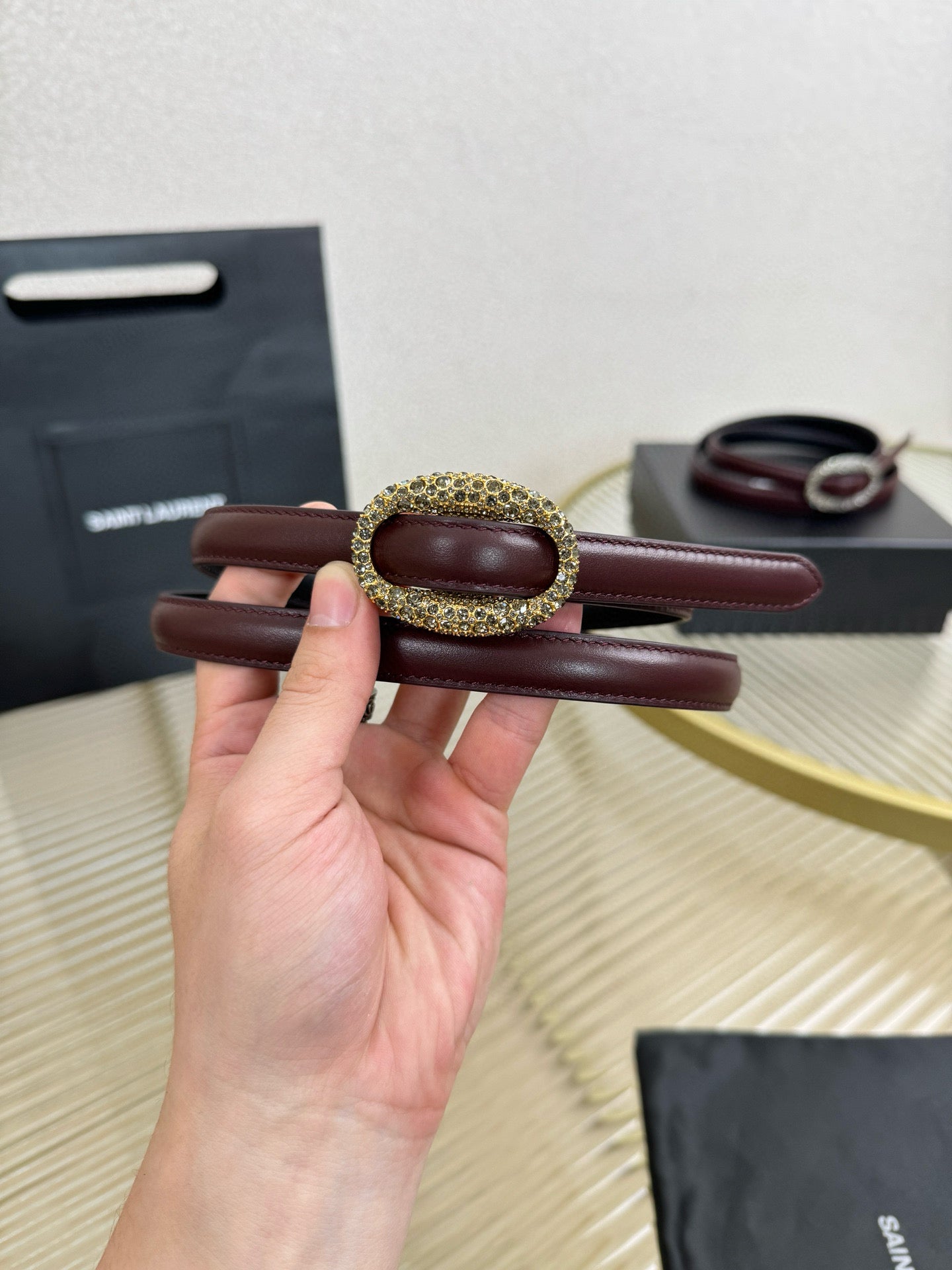 Saint Laurent Belt
