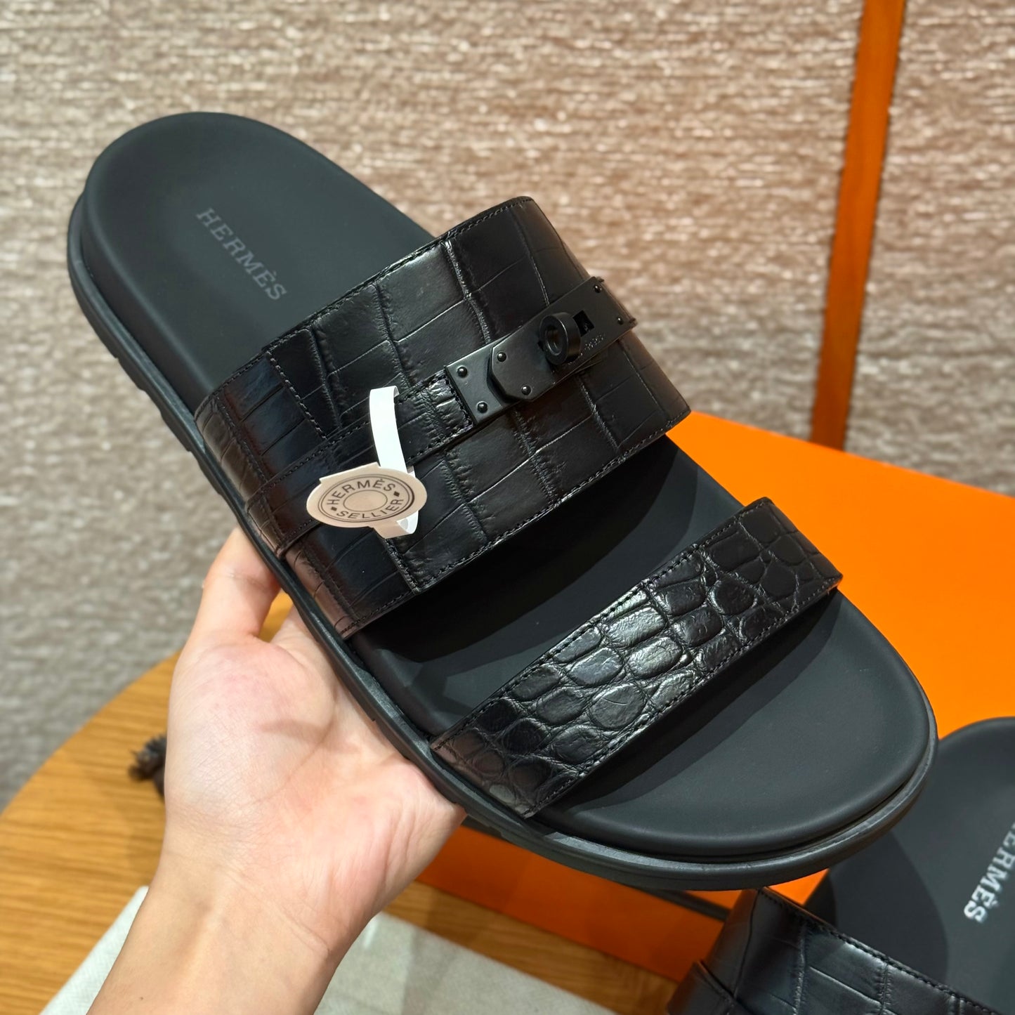 Hermes Slippers