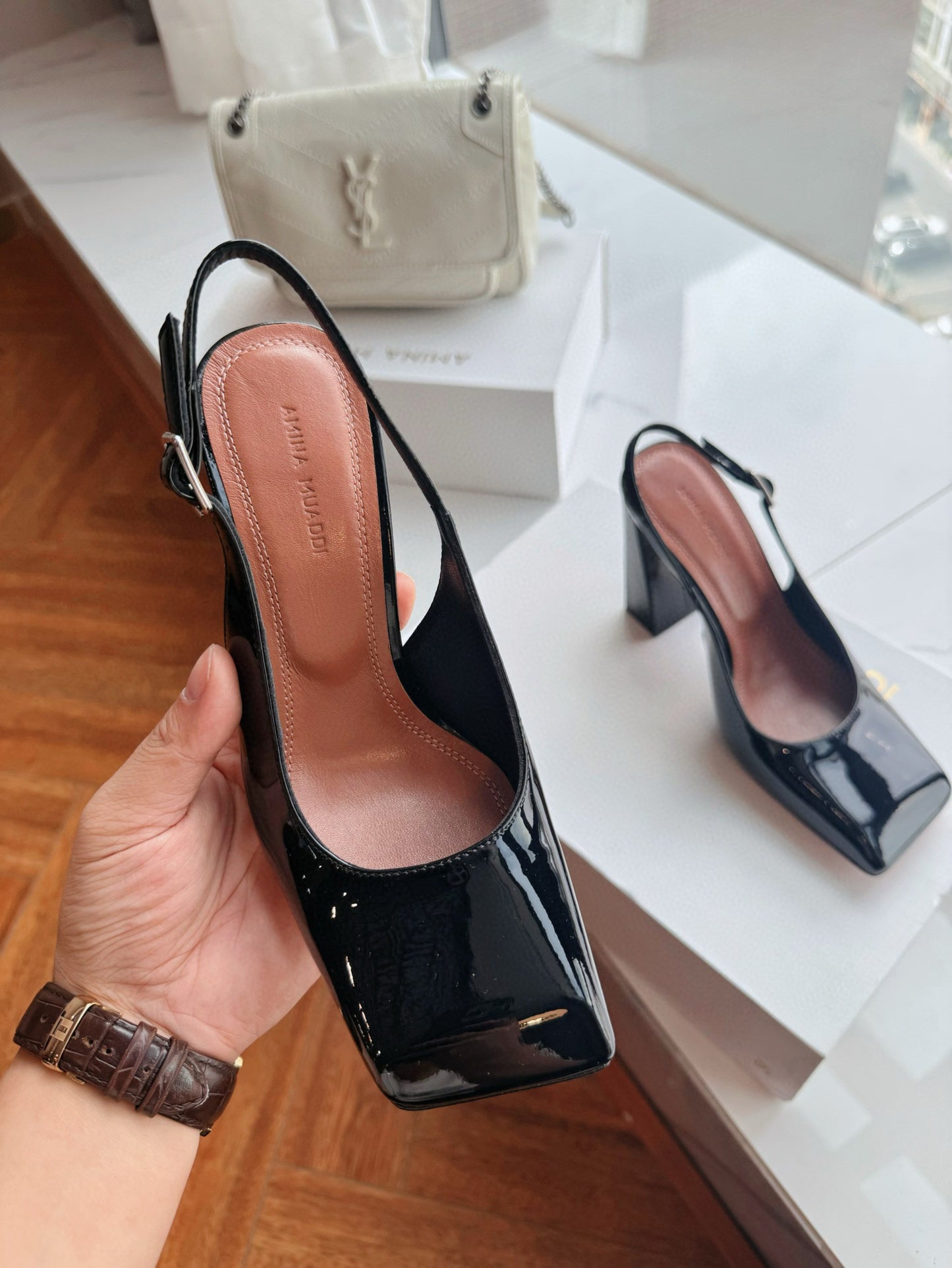 Amina Muaddi Heels