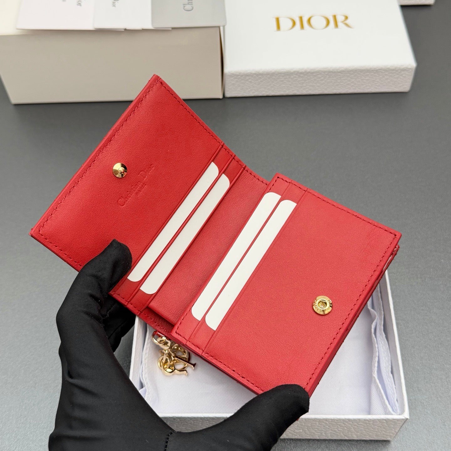 Dior Lady Gardenia Wallet