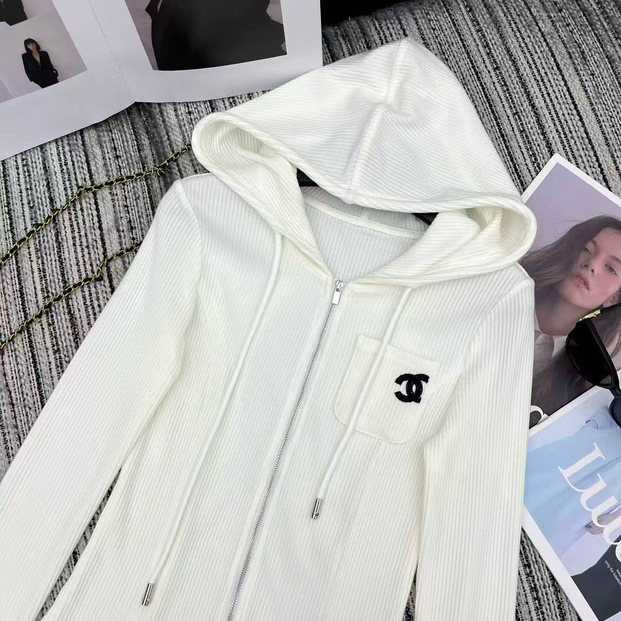 Chanel Hoodie & Jogger Set