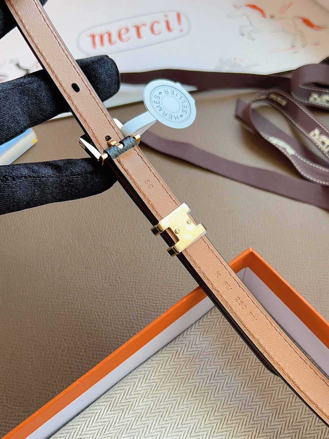 Hermes Belt