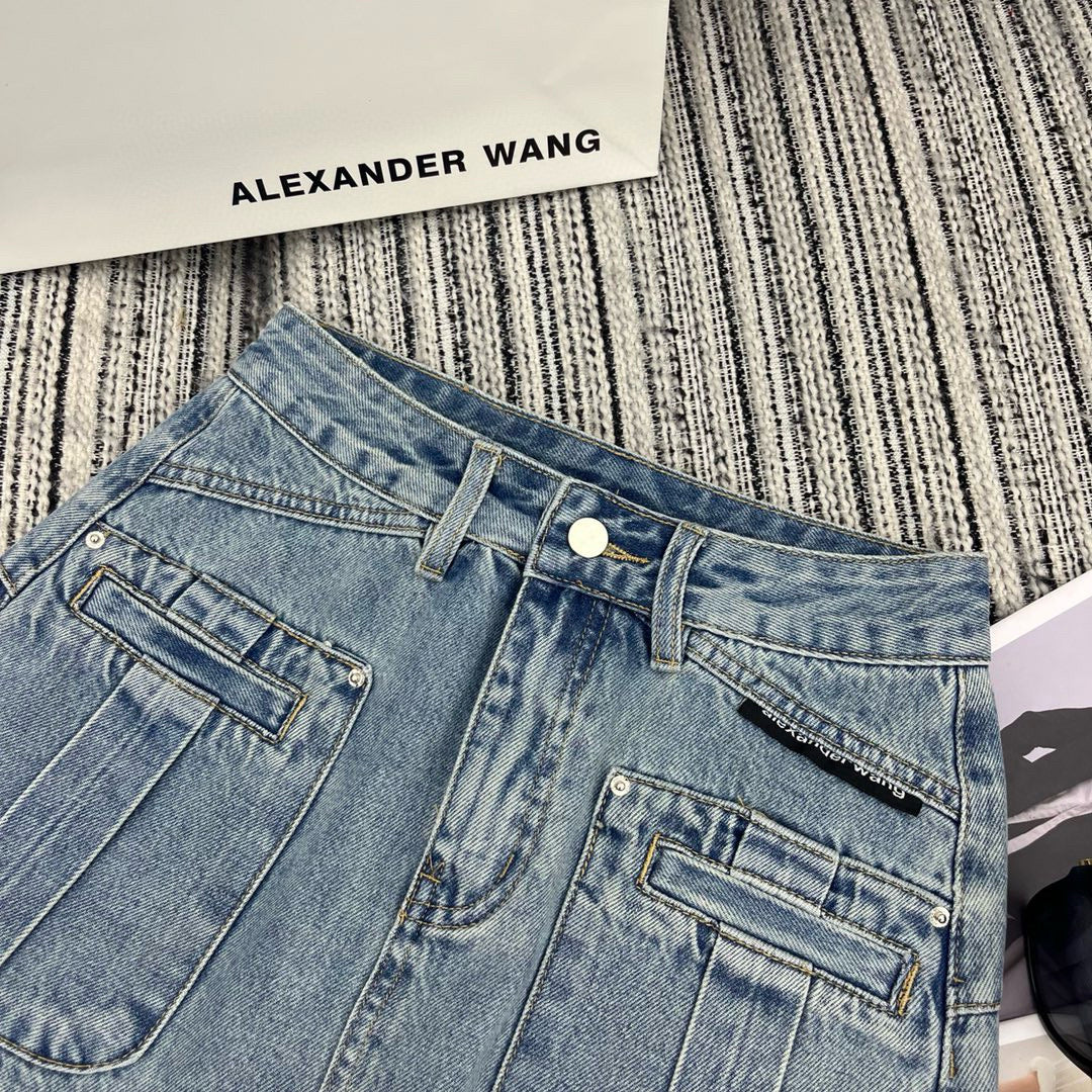 Alexander Wang Jeans Skirt