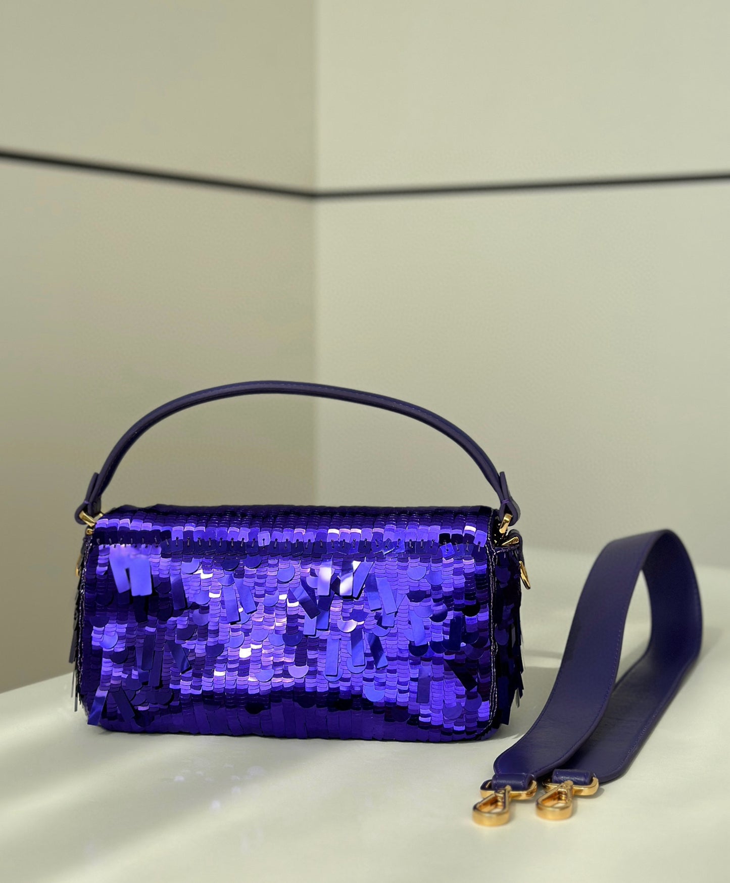 Fendi Baguette Sequins Bag
