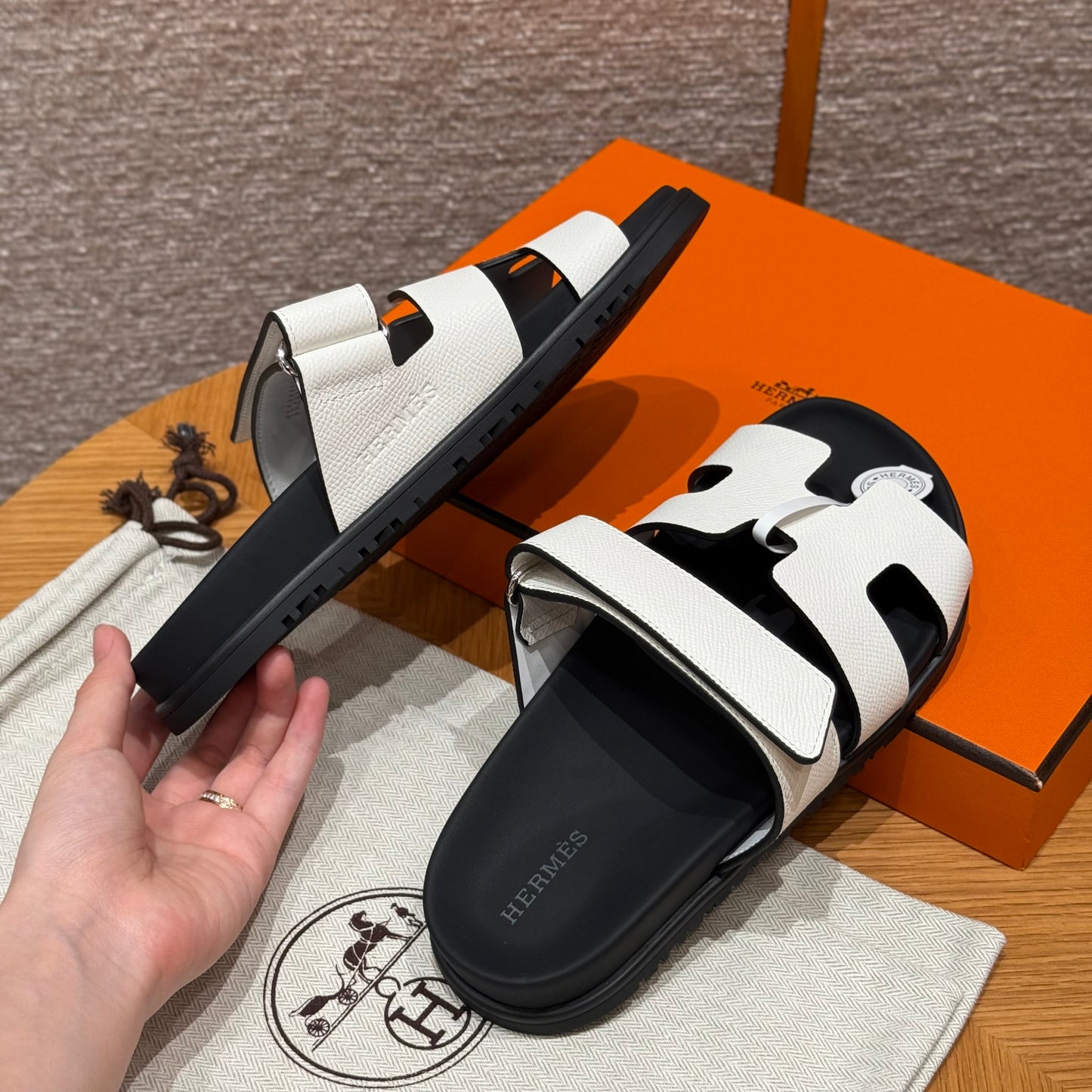 Hermes Chypre Sandals