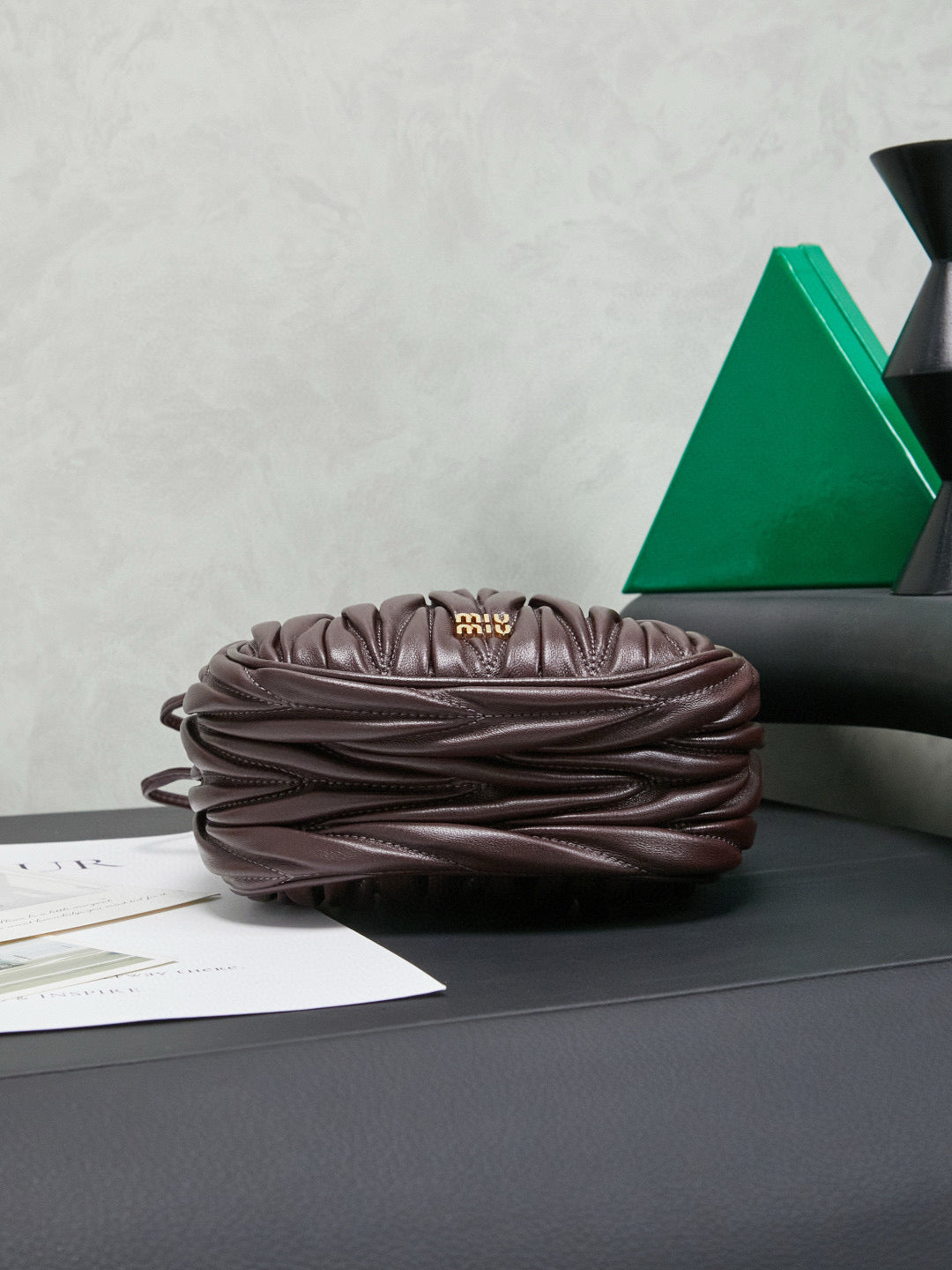 Miu Miu Nappa Handbag