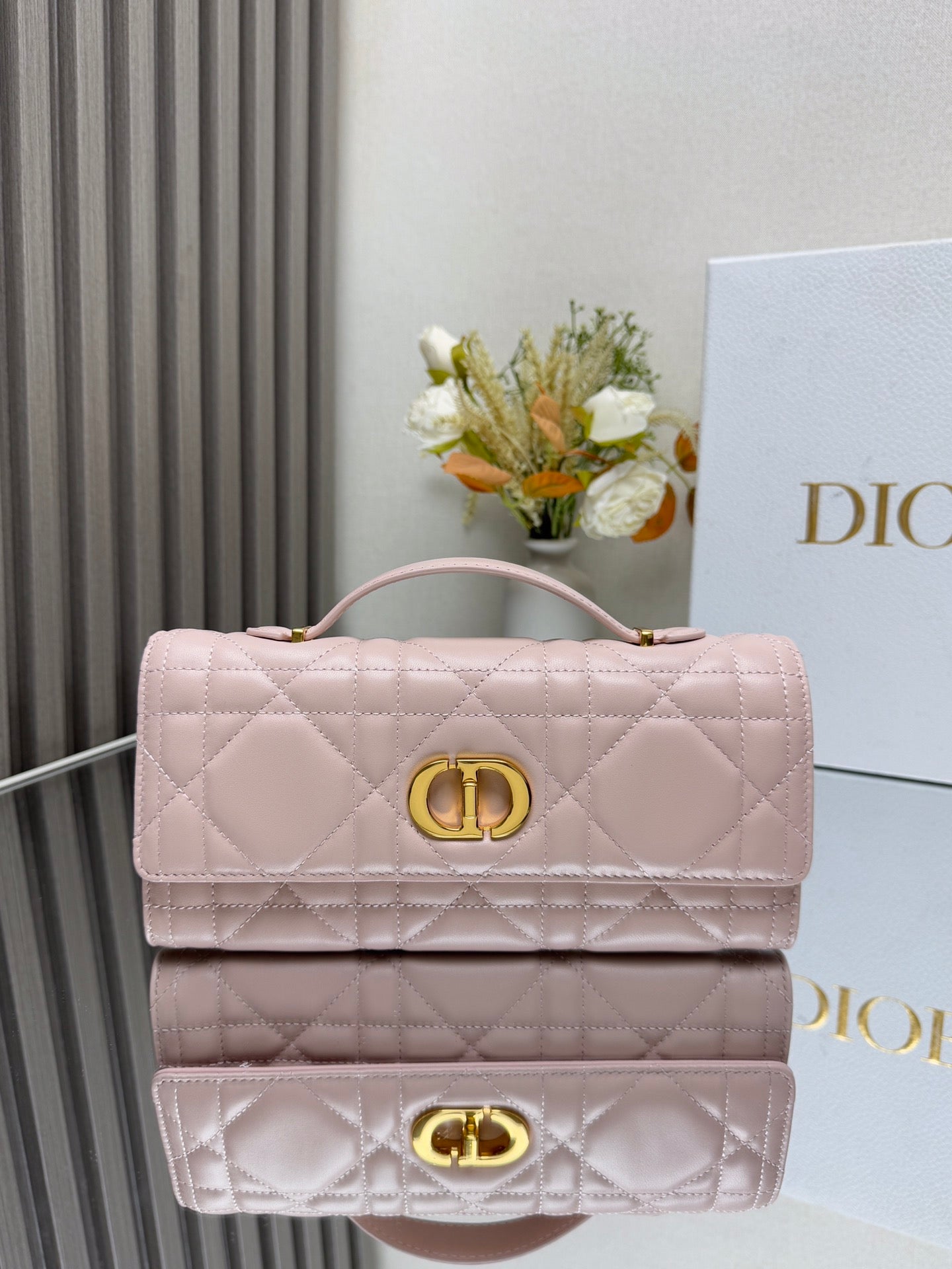 Dior Top Handle Wallet