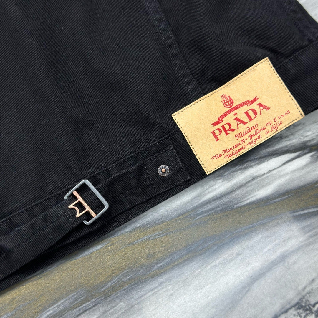 Prada Denim Blouson Jacket