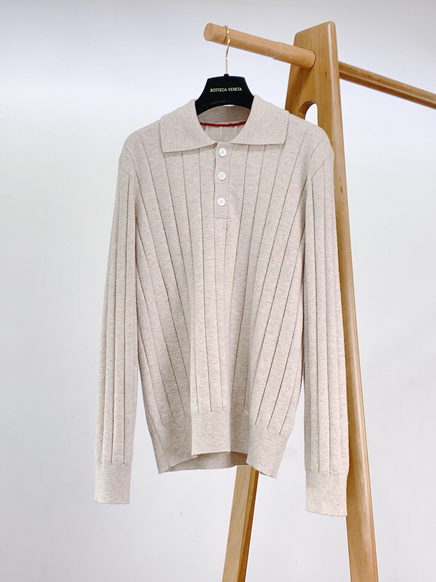 Brunello Cucinelli Long Sleeve Polo
