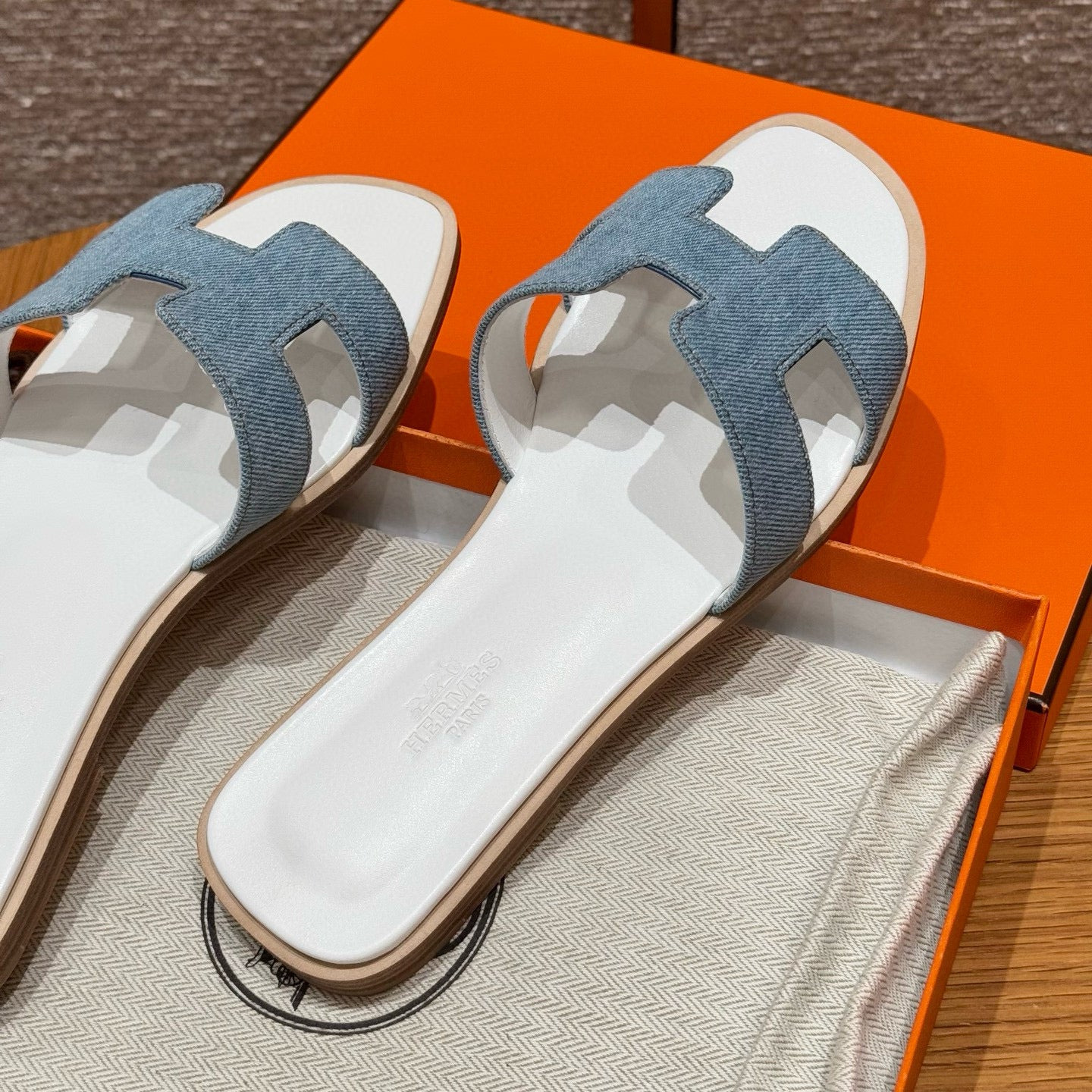 Hermes Slippers