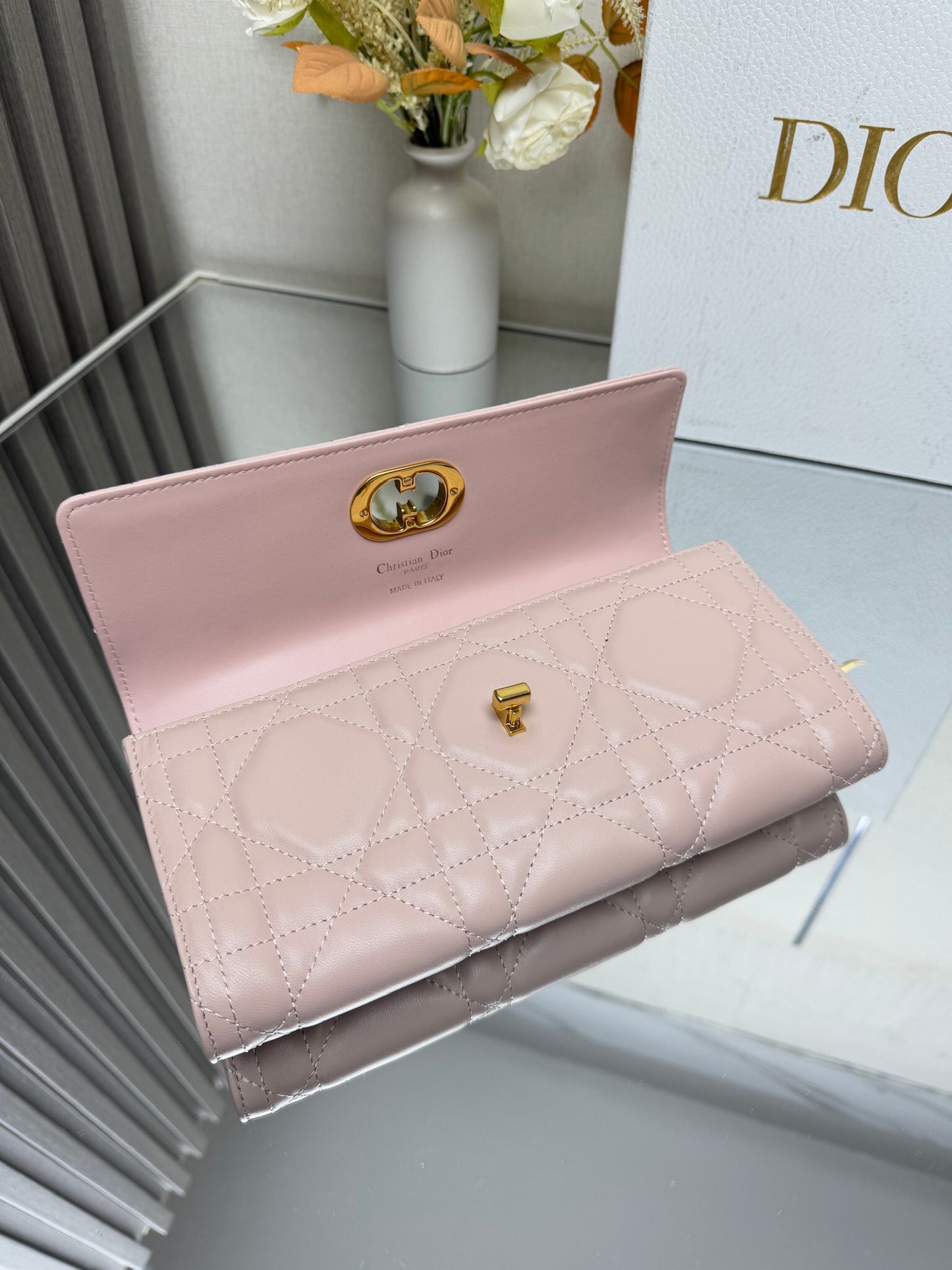 Dior Top Handle Wallet