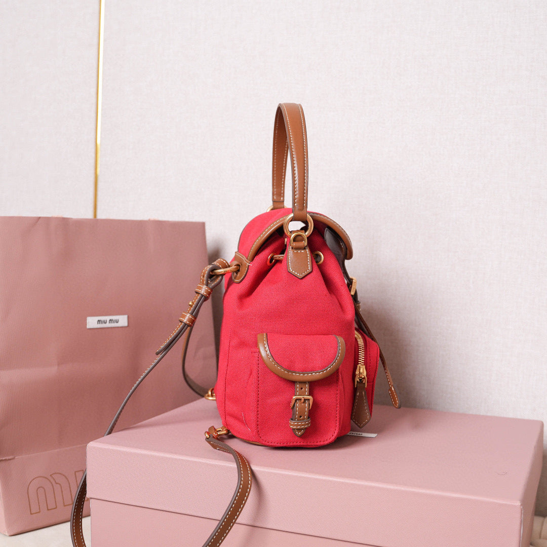 Miu Miu Backpack 22x18x11.5cm