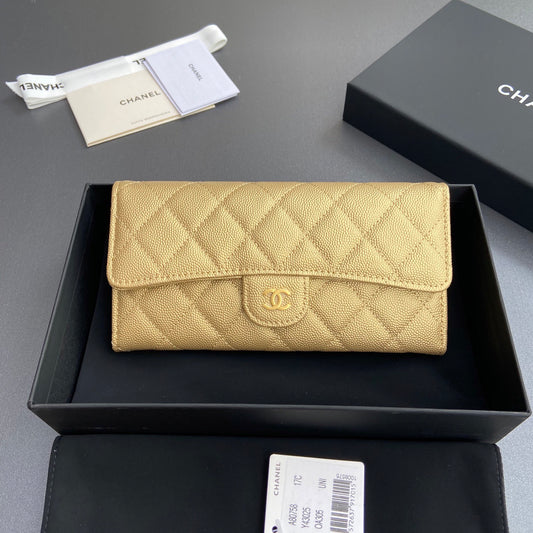 Chanel Long Flap Wallet