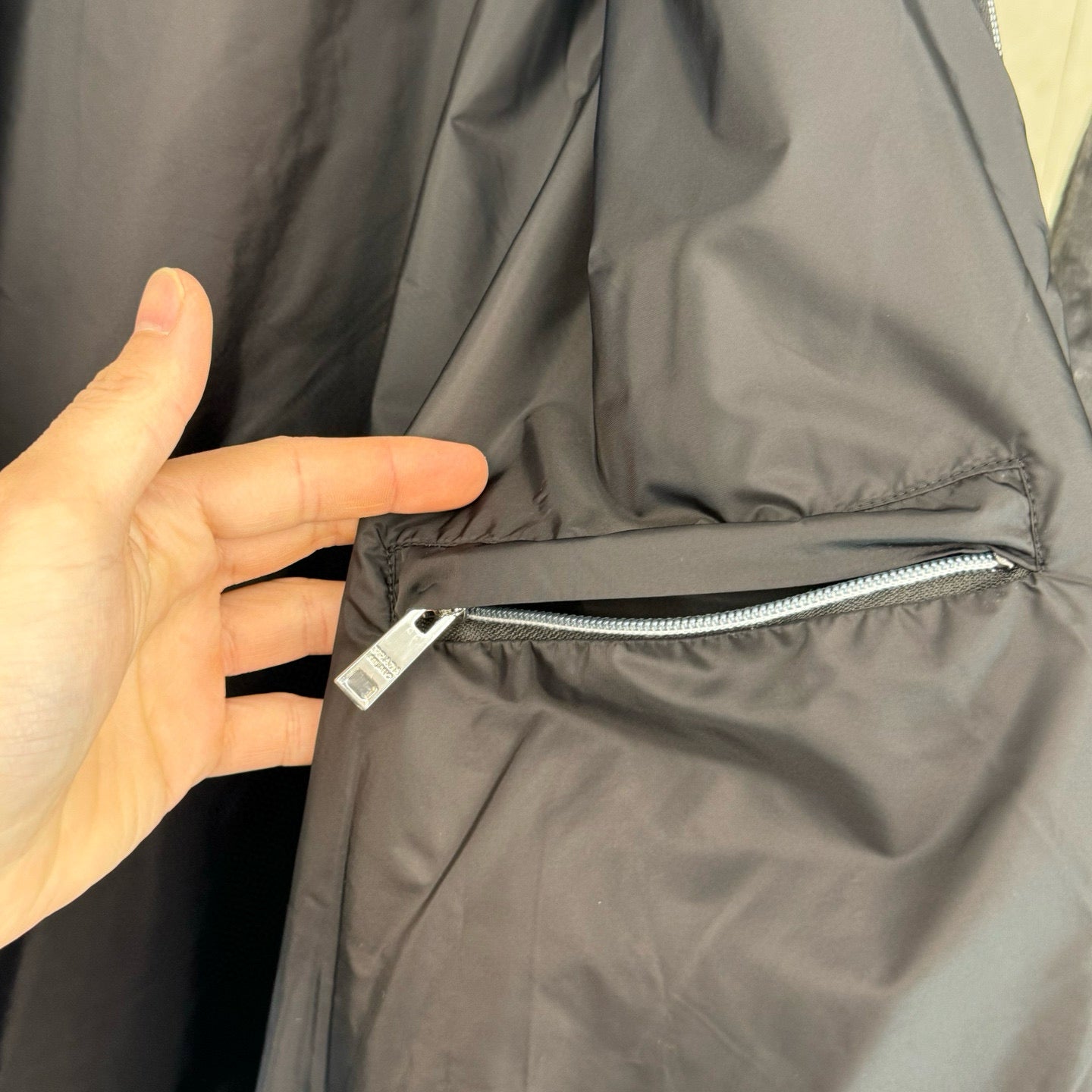 Prada Hooded Zip Softshell Jacket