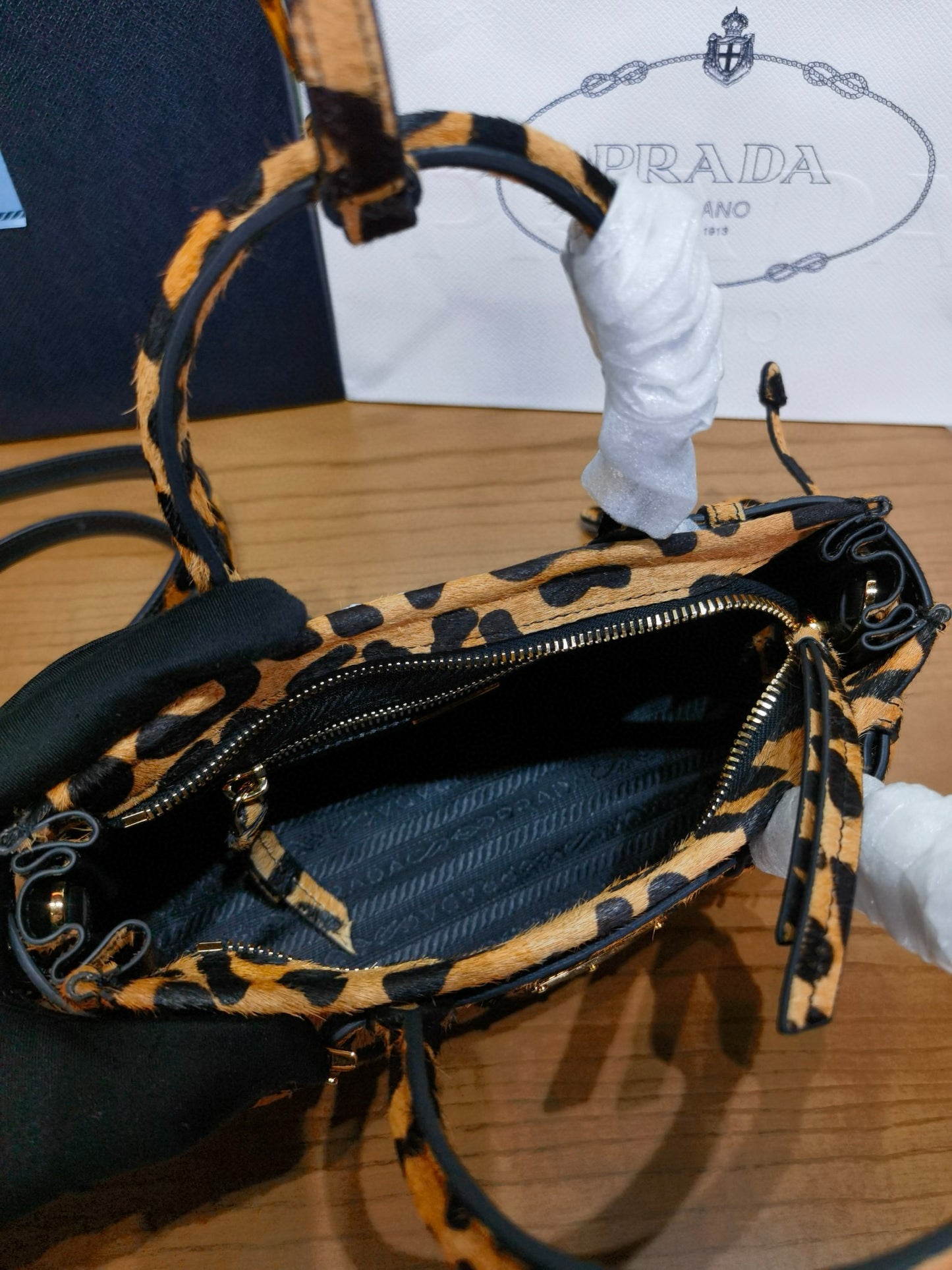 Prada Bonnie Handbag Mini