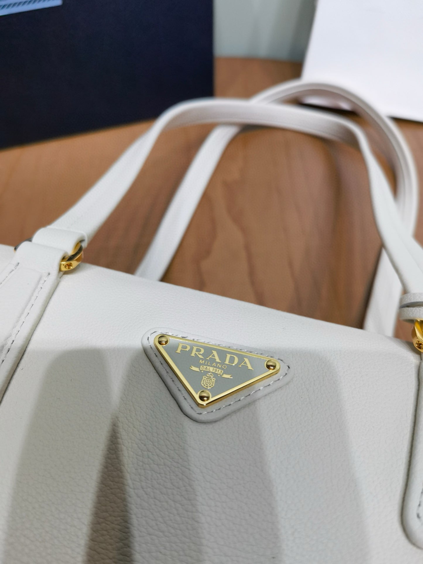 Prada Lock Shoulder Bag