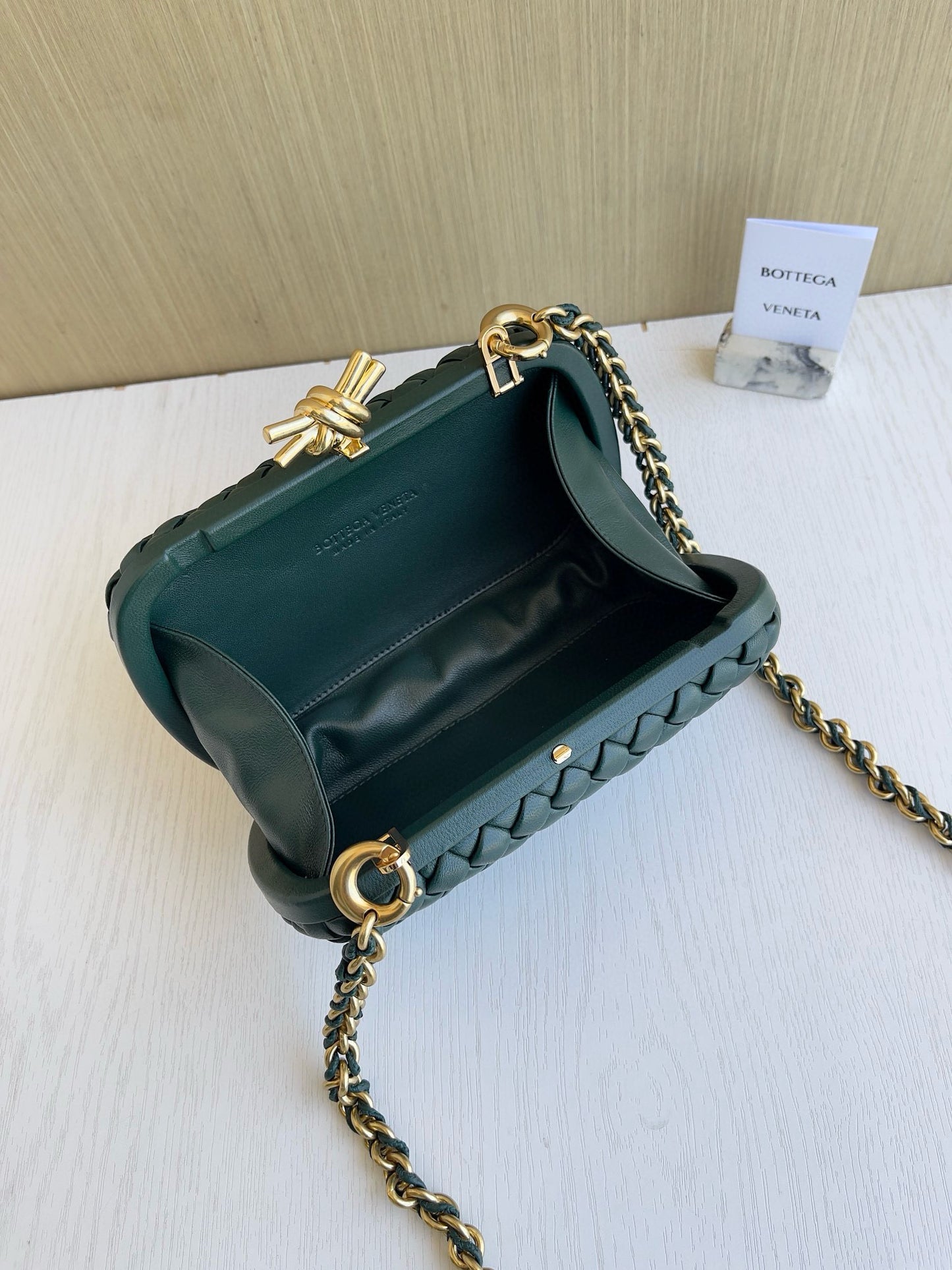 BV Knot Clutch Bag