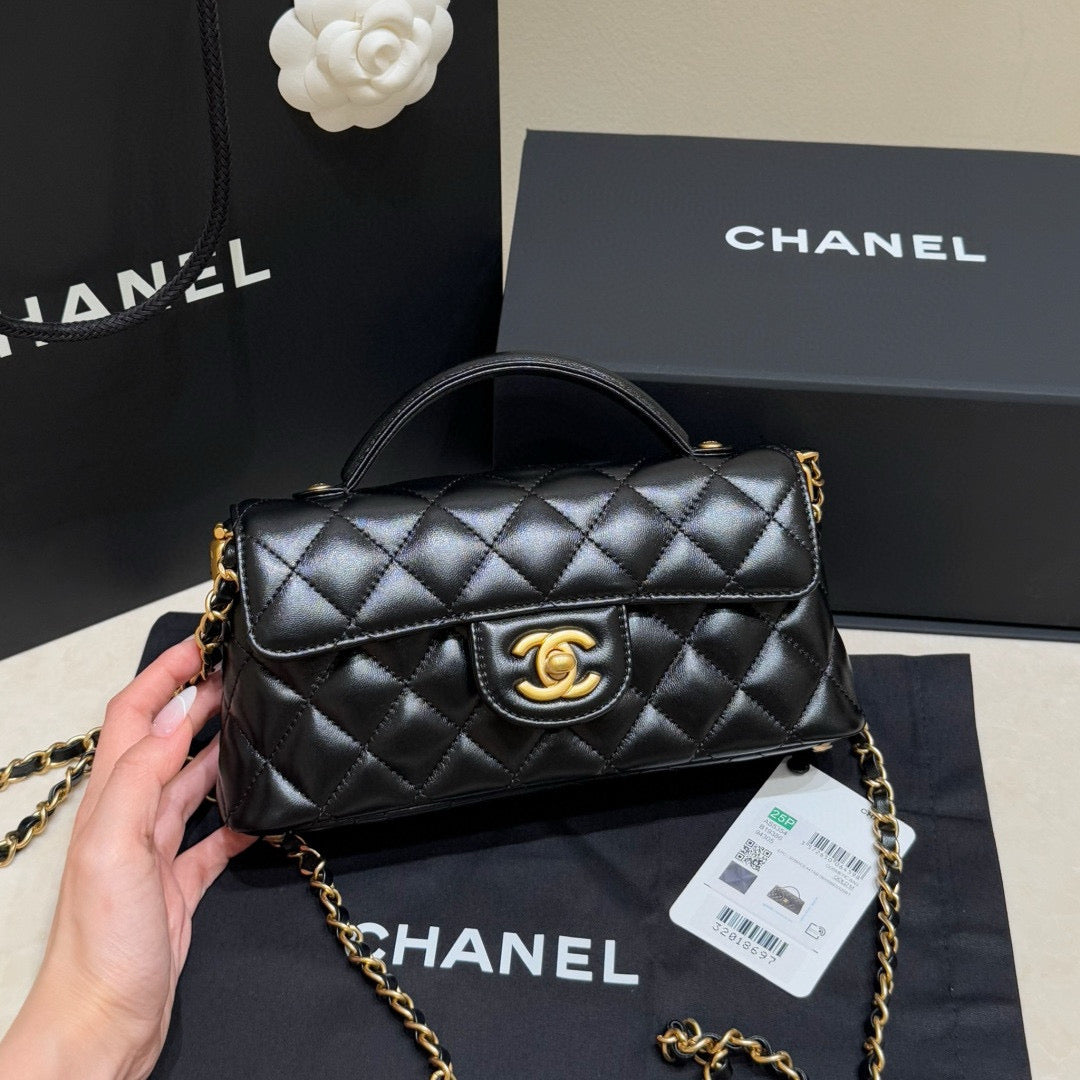 Chanel 25P Kelly (14x20x5.5cm)