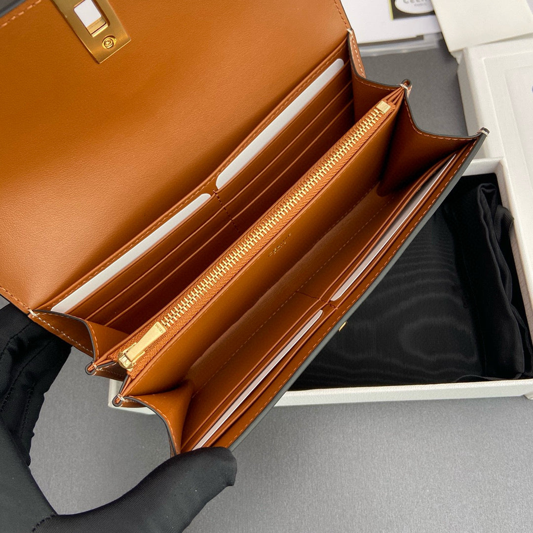 Celine Long Flap Wallet