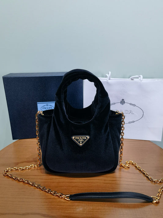 PD Velvet Mini Handbag