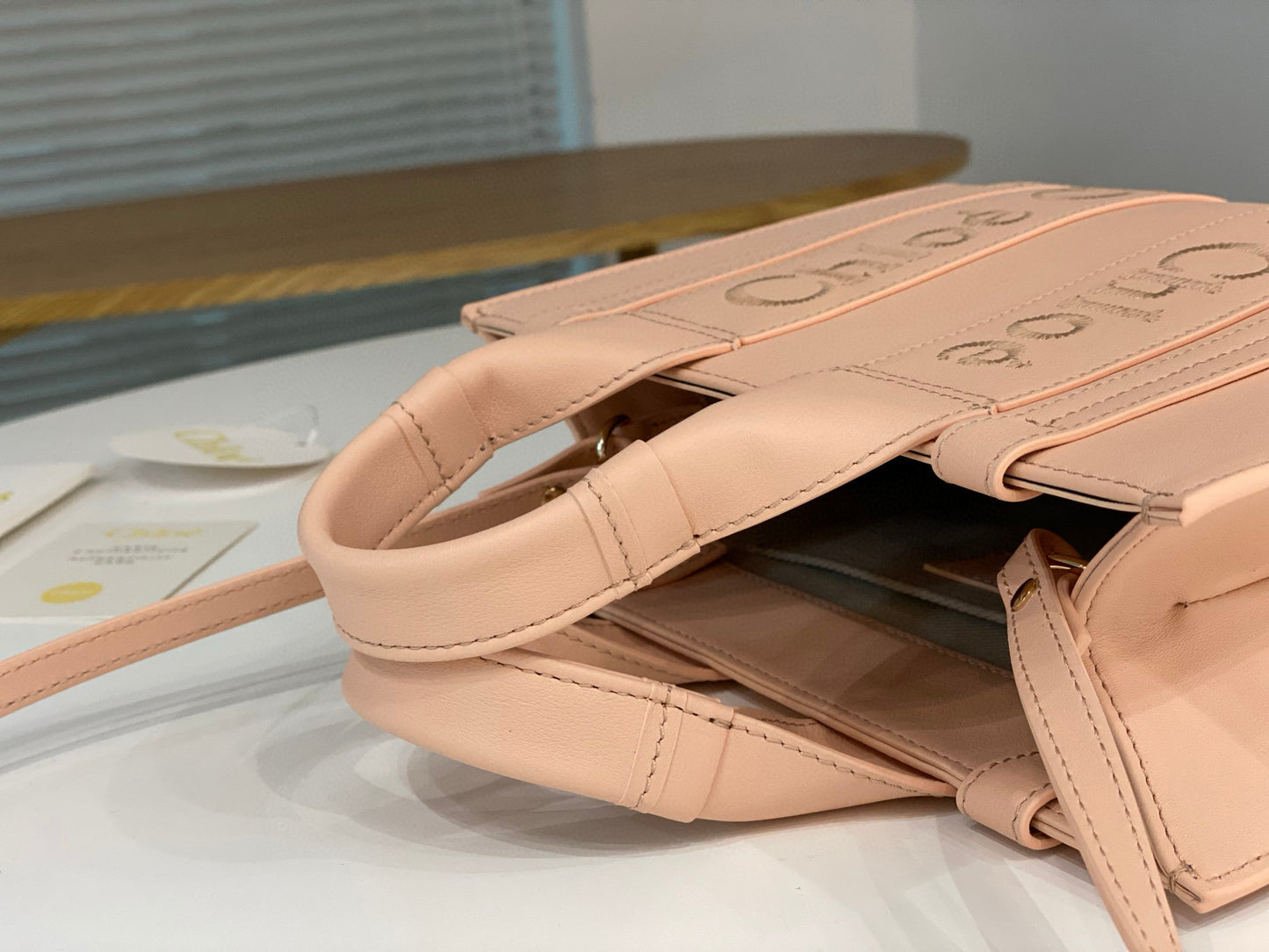 Chloe Woody Tote Bag