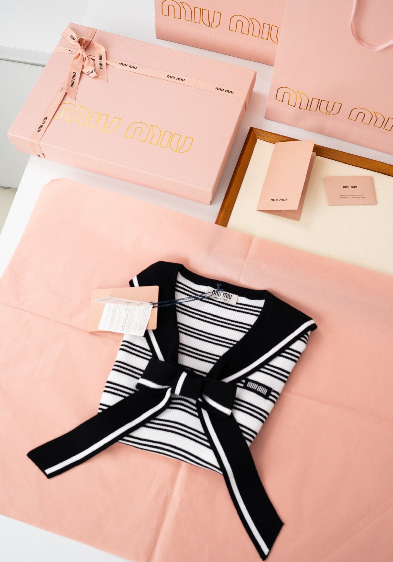 Miu Miu Crop Top