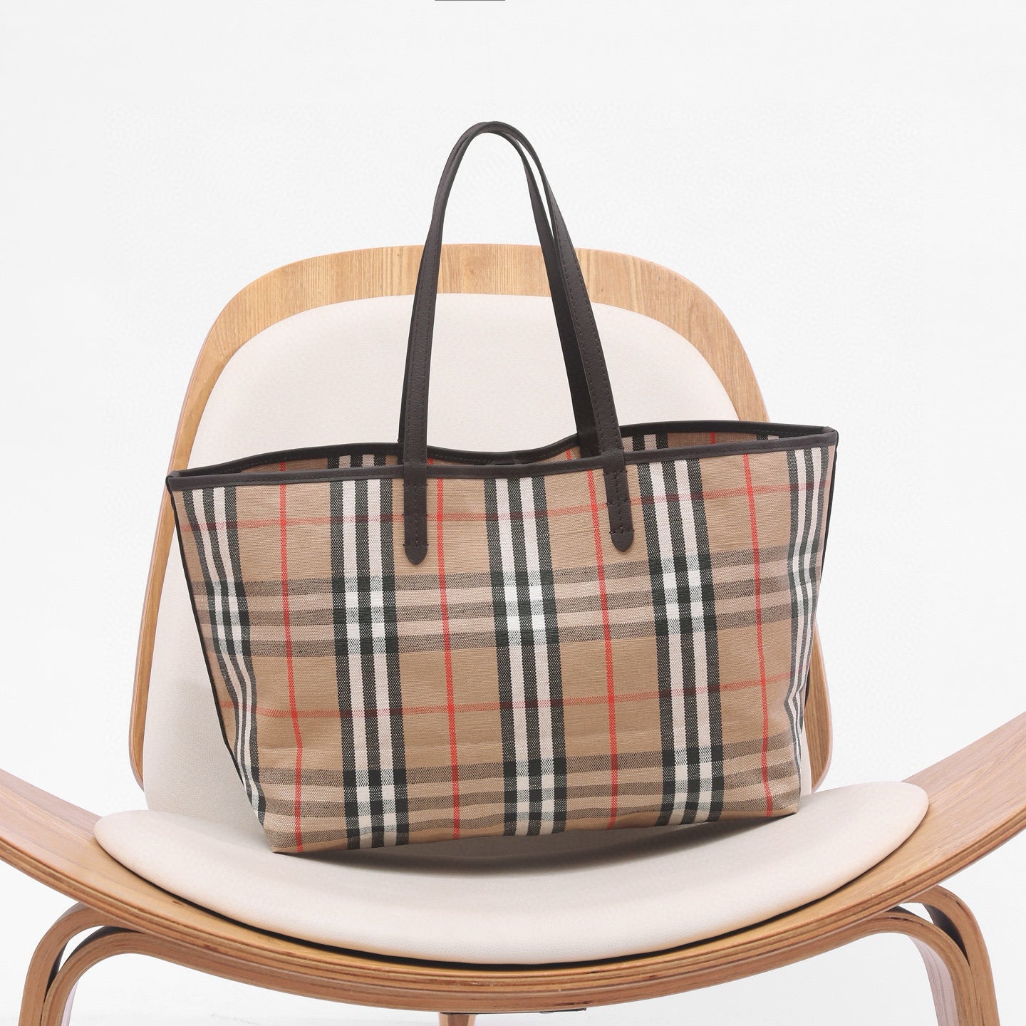 Burberry Highlands Shoulder Bag(38CM*16.5CM*28CM)