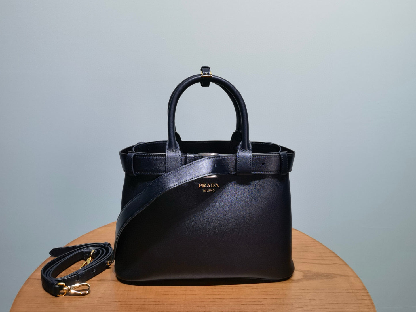 Prada Buckle Handbag