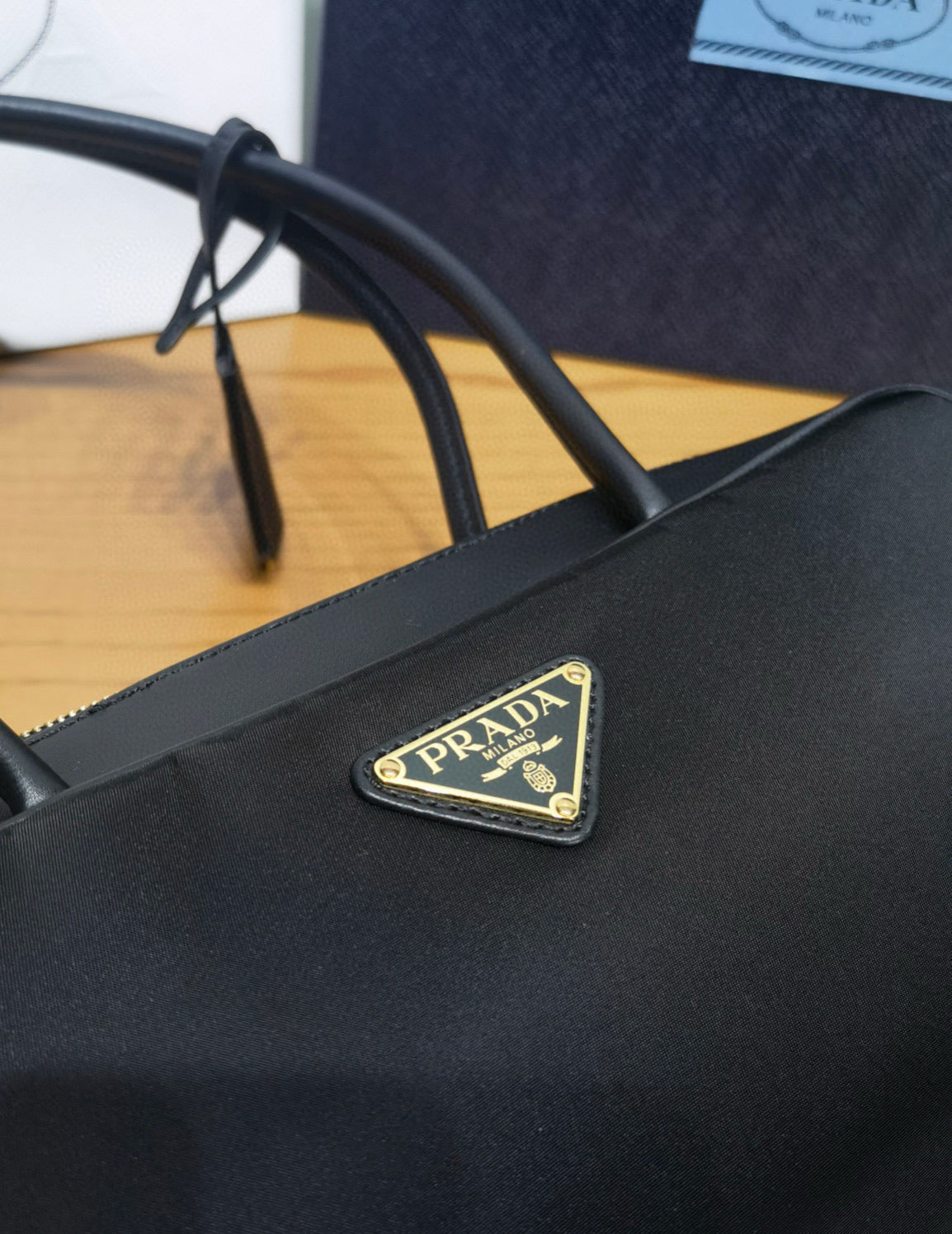 Prada Lock Handle Bag