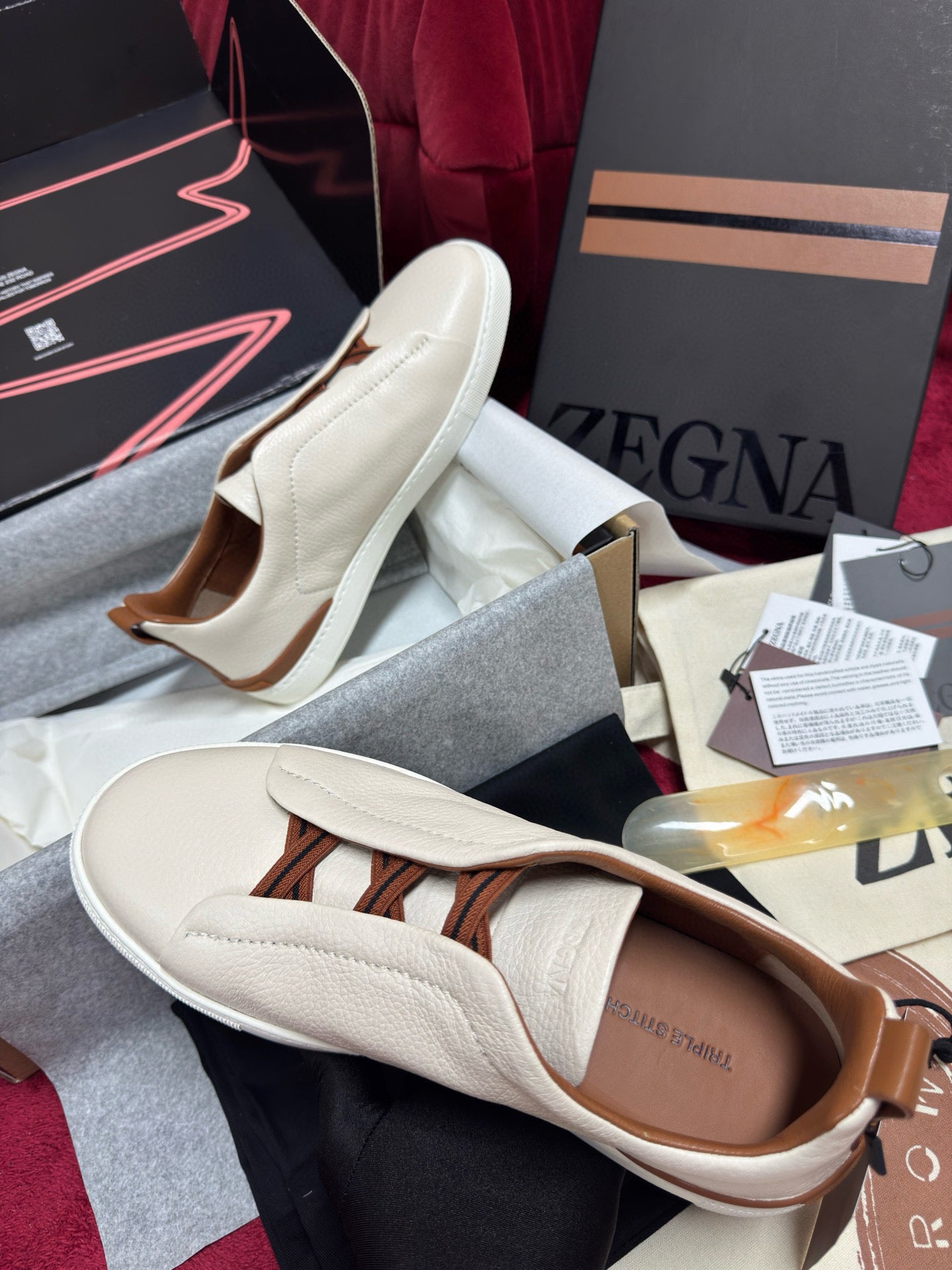 Zegna Sneakers (Deerskin)