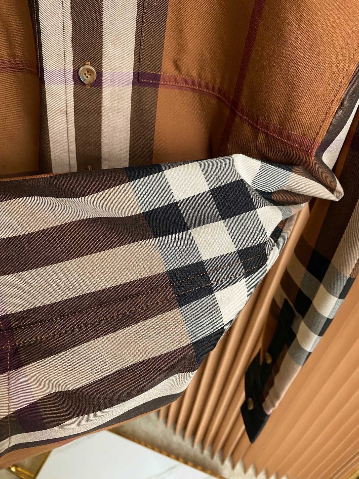 Camisa de manga larga de Burberry