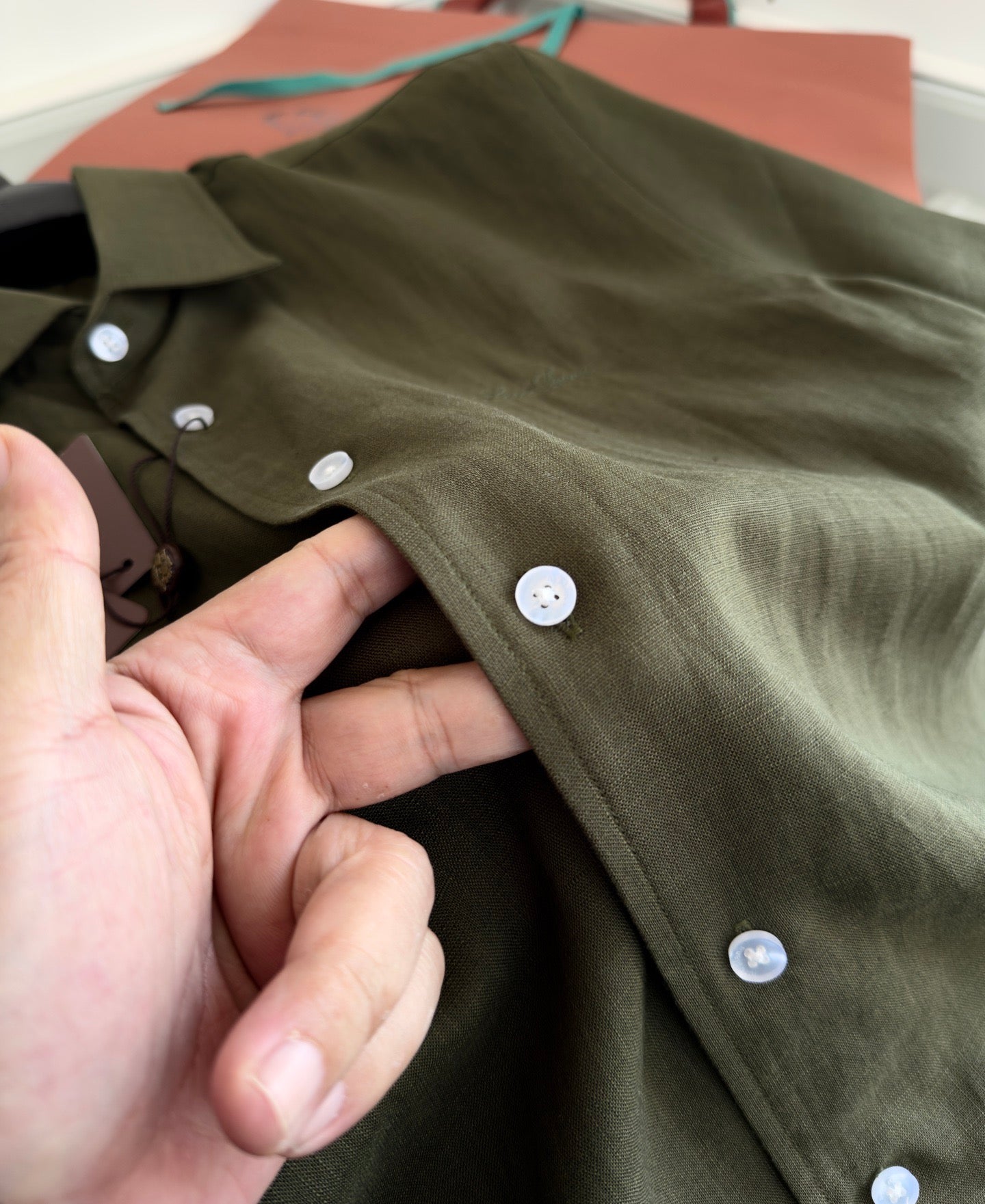 Loro Piana Short Sleeve Shirt