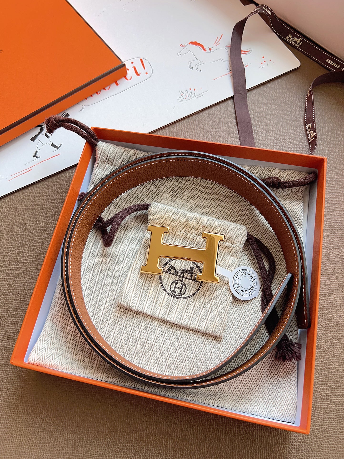 Hermes Belt
