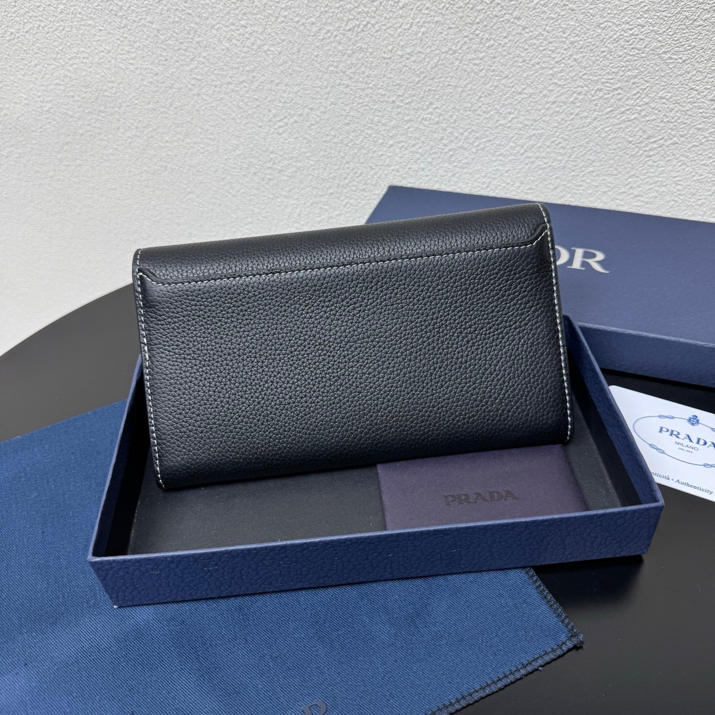 Dior Long Flap Wallet