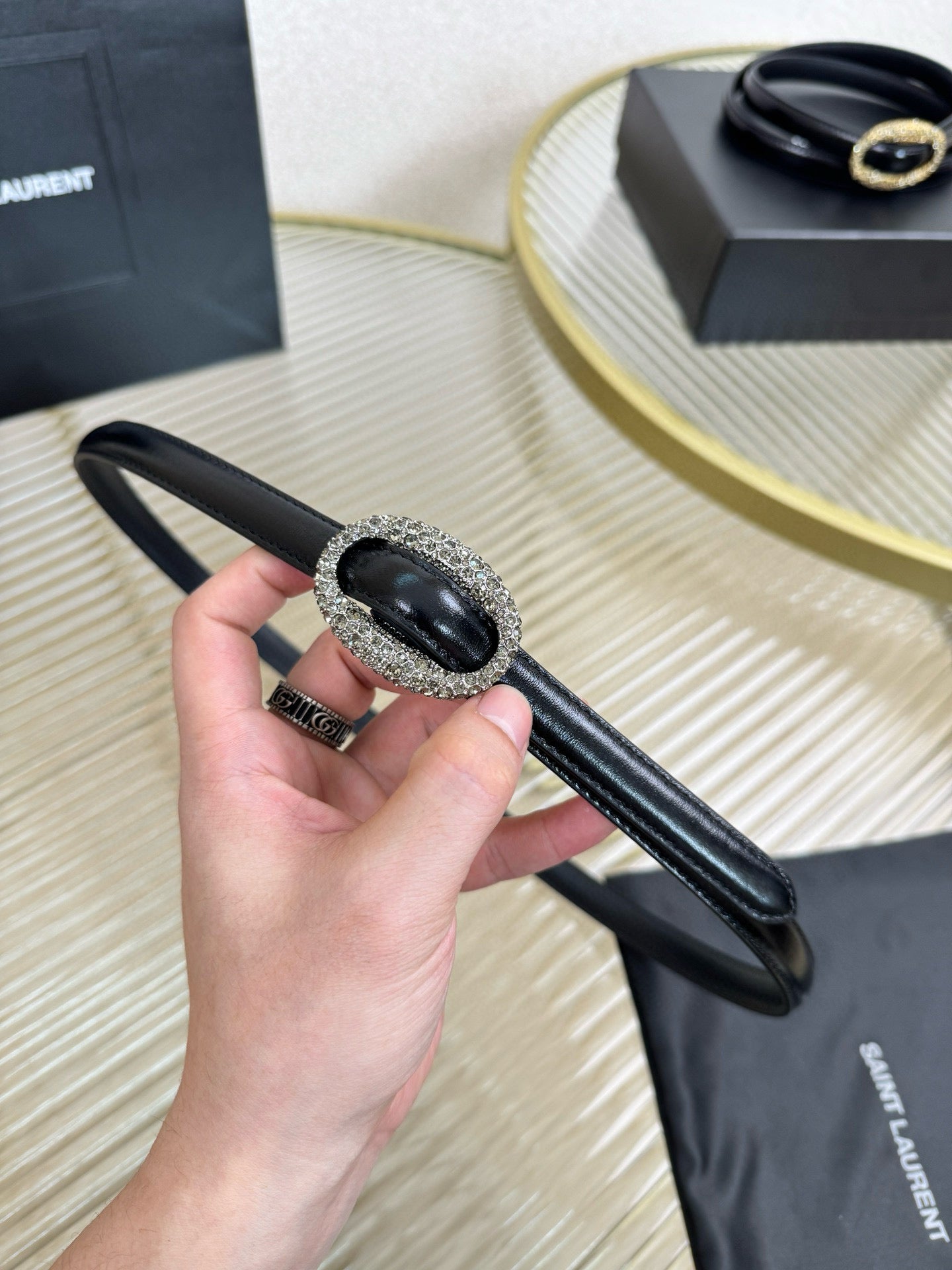 Saint Laurent Belt