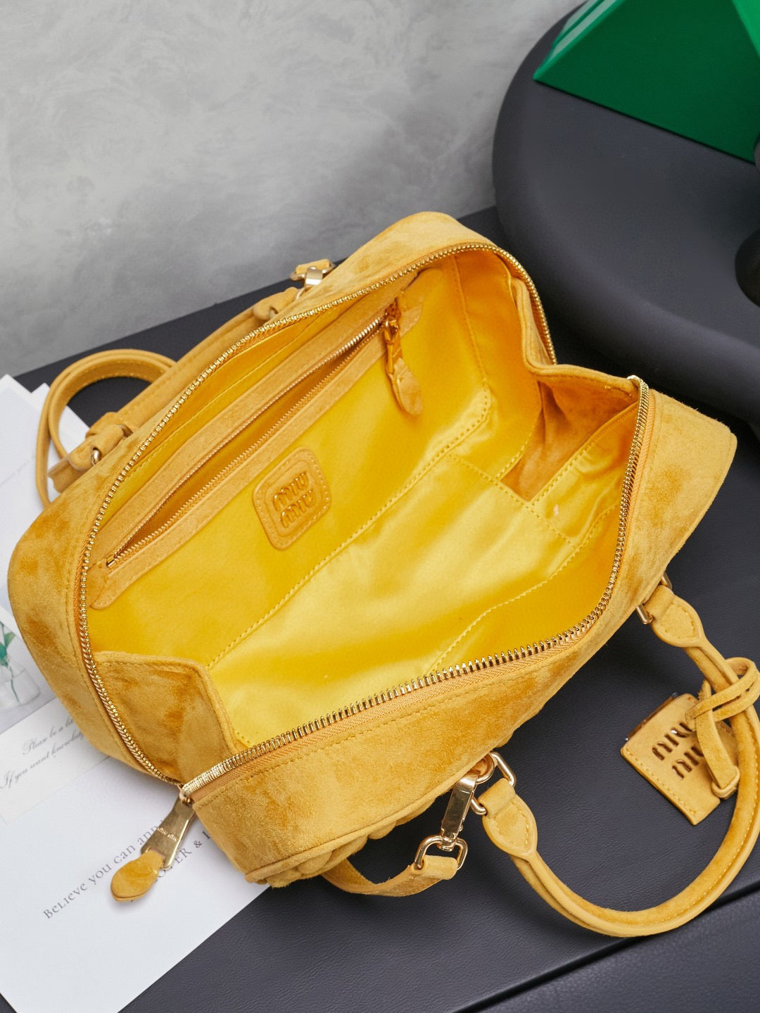 Miu Miu Bowling Bag 27x12x9cm