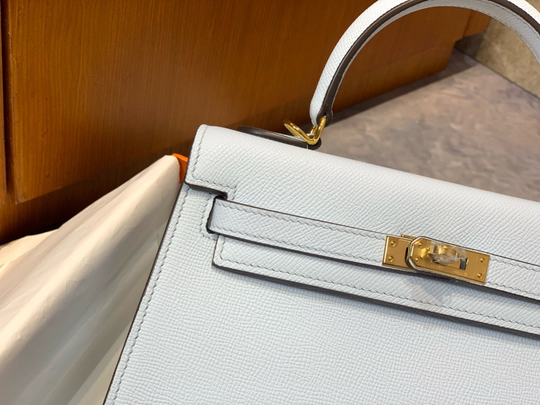 Hermes Kelly 25cm, 08, Epsom