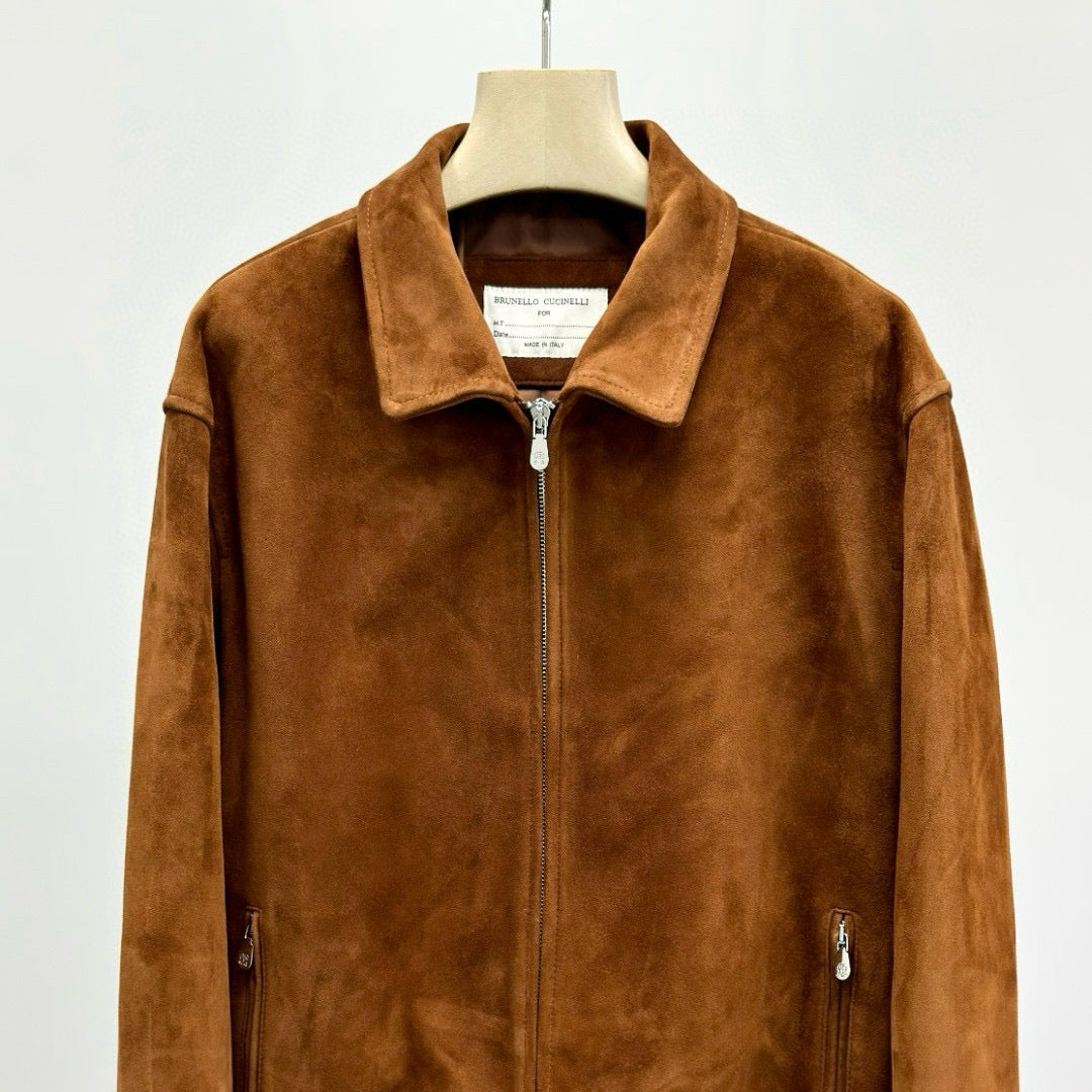 Brunello Cucinelli Leather Jacket