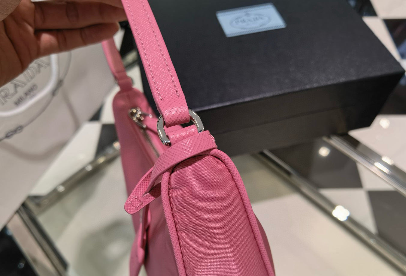 PD Saffiano Hobo Bag