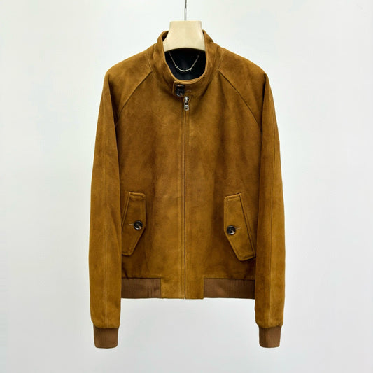 Prada Suede Bomber Jacket