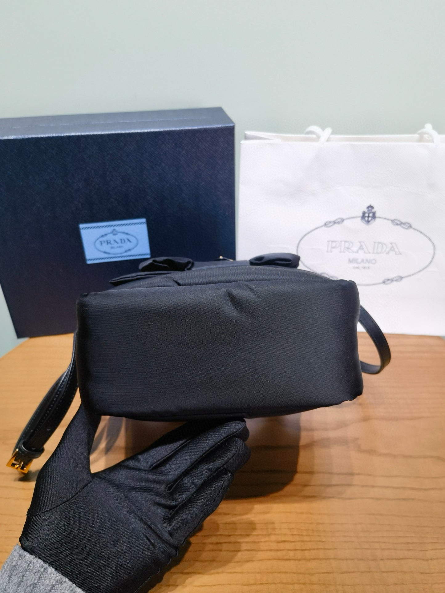 Prada Knot Mini Tote