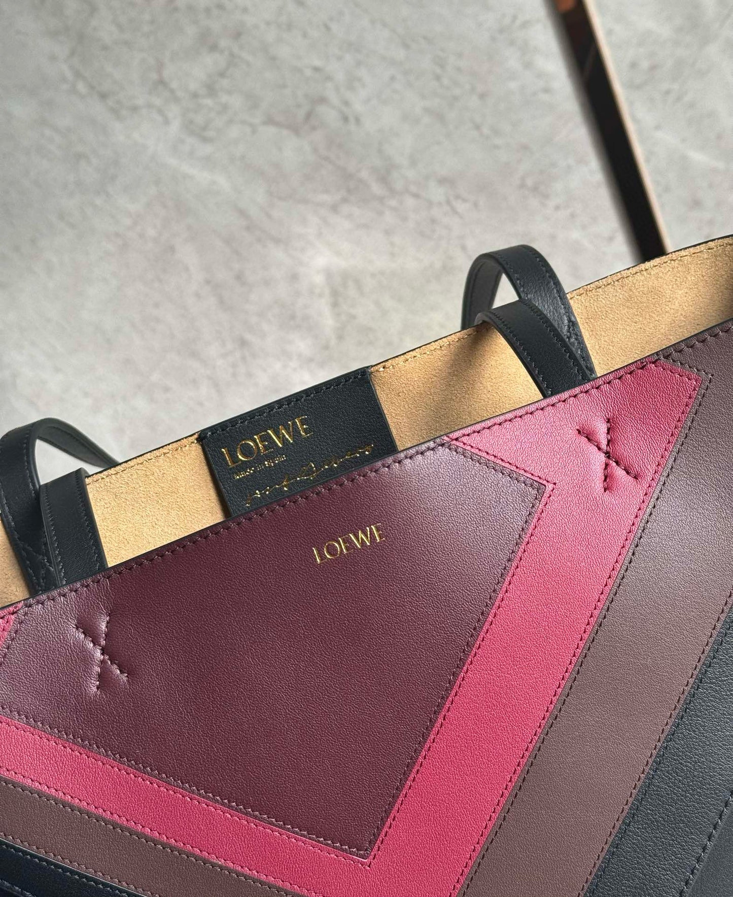 Loewe Puzzle Fold Tote Bag(25.5x14.5x31.5cm)