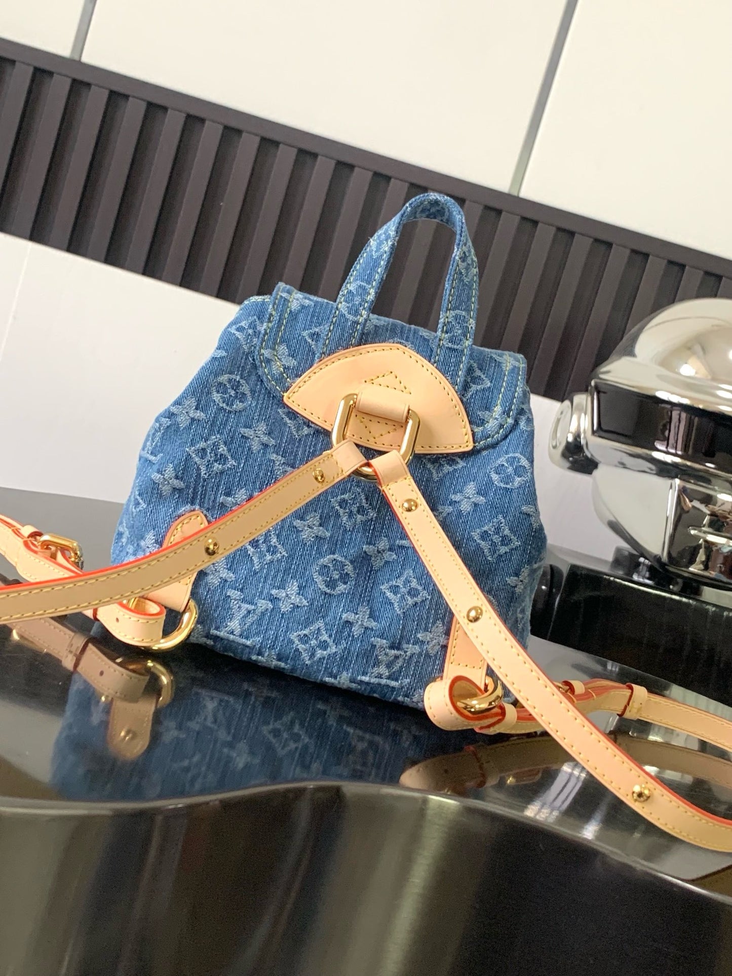 LV Denim Venice Backpack M46836