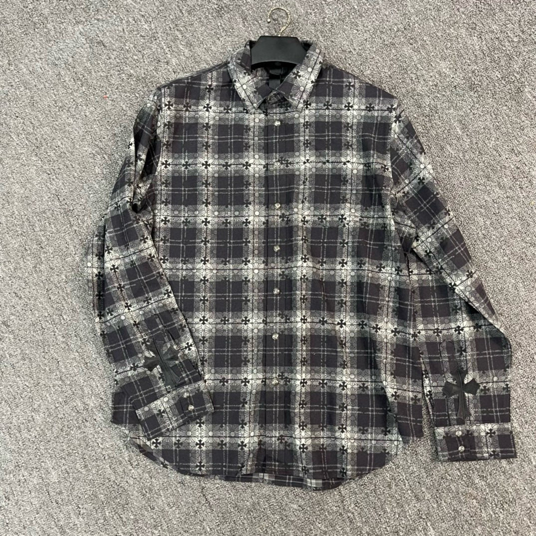 Chrome Hearts Long Sleeve Polo