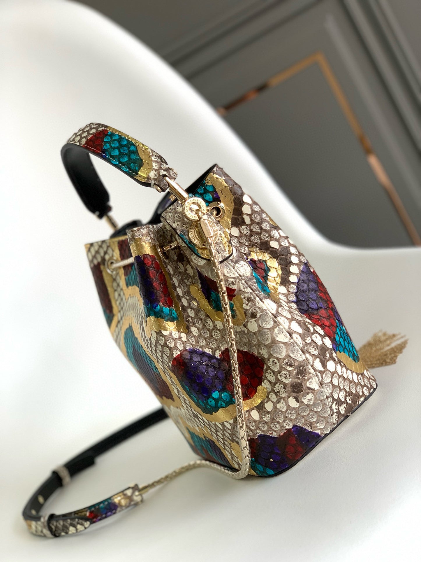 Bvlgari Serpenti Forever Bucket Bag