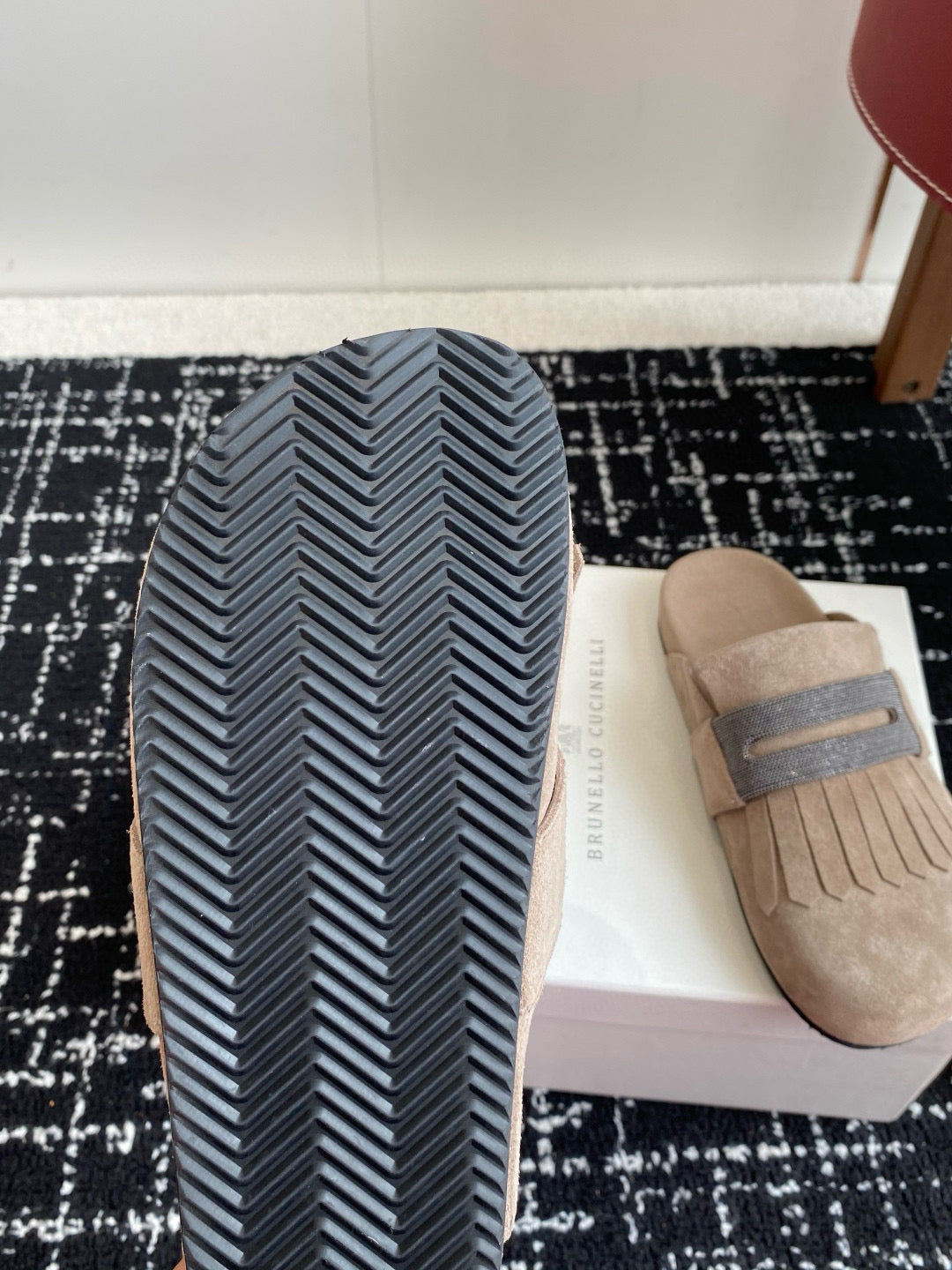 Brunello Cucinelli Sabot Loafers