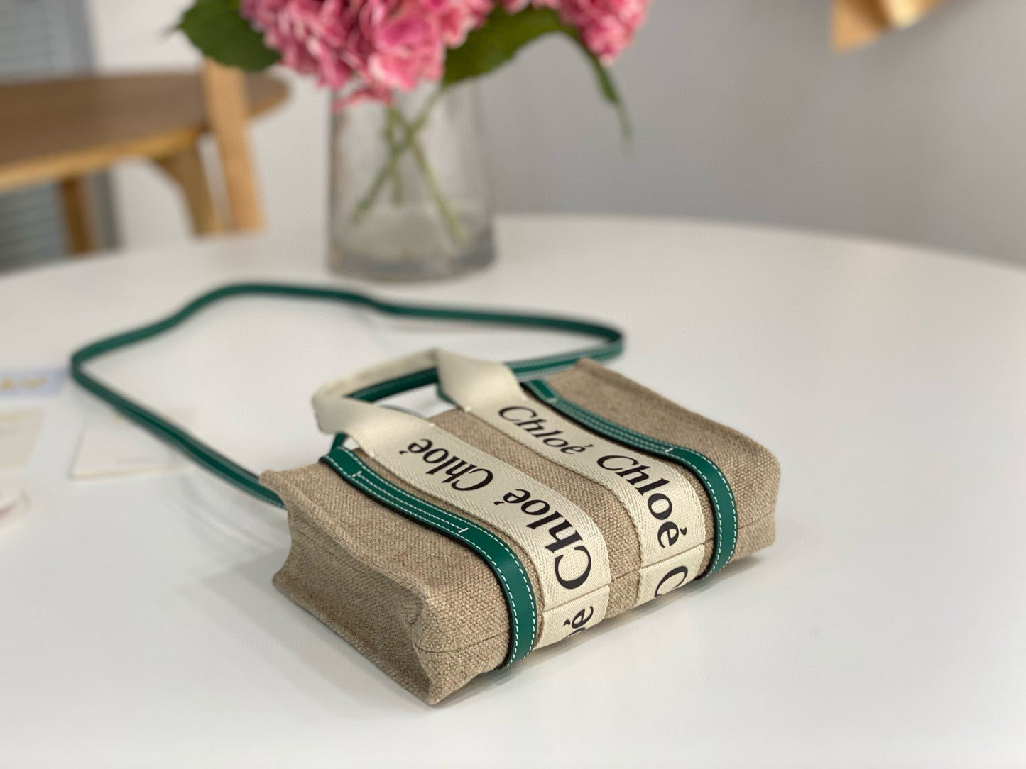 Chloe Woody Tote Bag